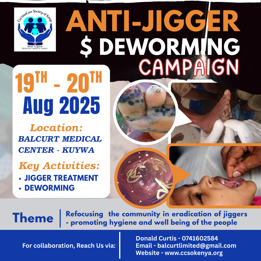 Anti-jigger and Deworming Campaign 